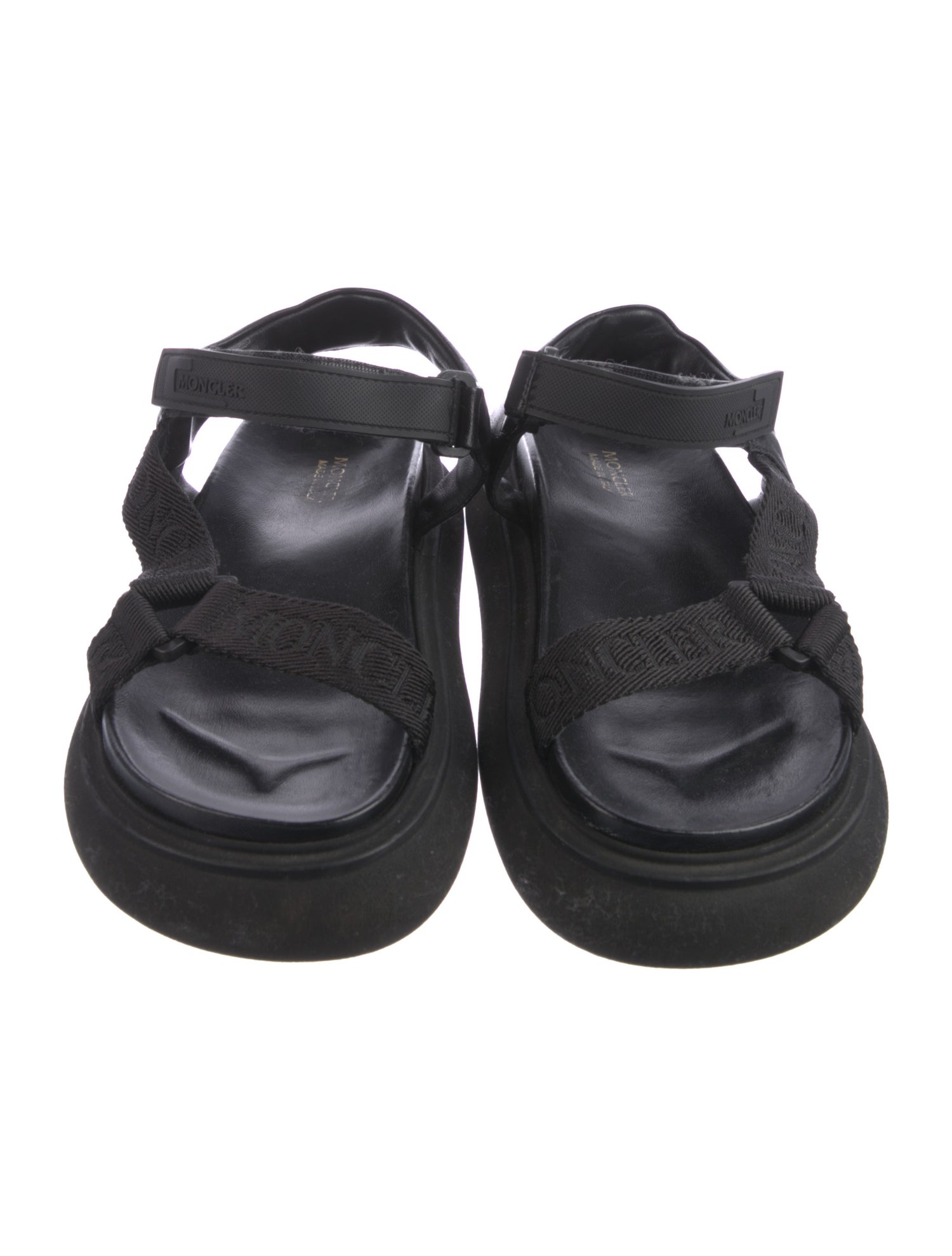 Moncler Leather Espadrilles